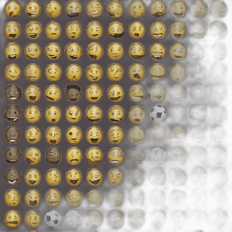 World cup football emoji