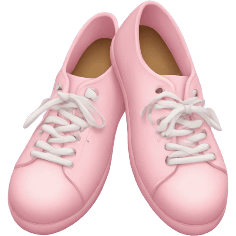 pastel pink shoes  emoji