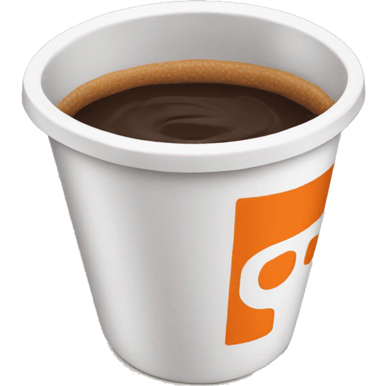 Dunkin cup emoji