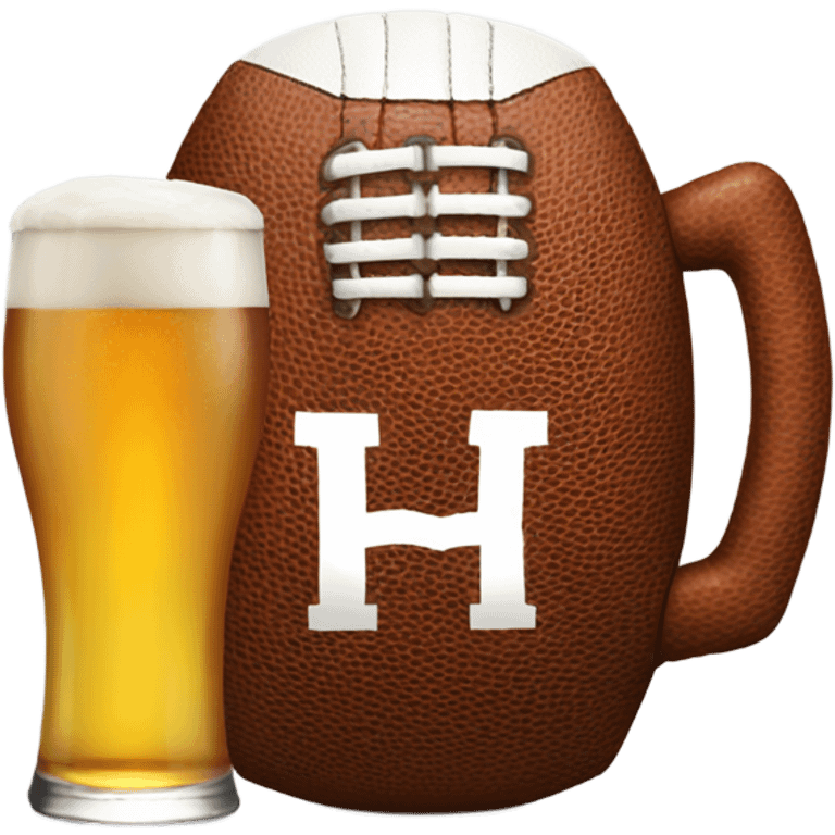 Football beer emoji