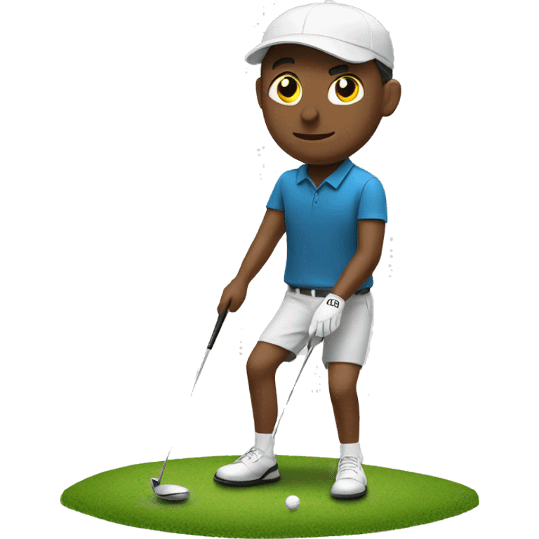 Golfer emoji