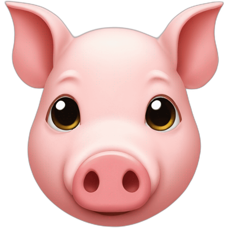 pig nose with piercing emoji