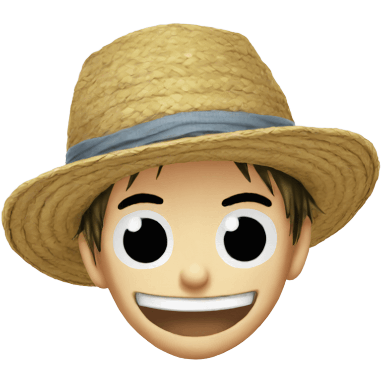 Strawhat Luffy emoji