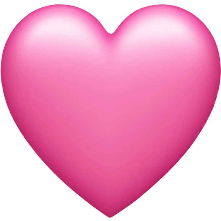 Pink heart emoji