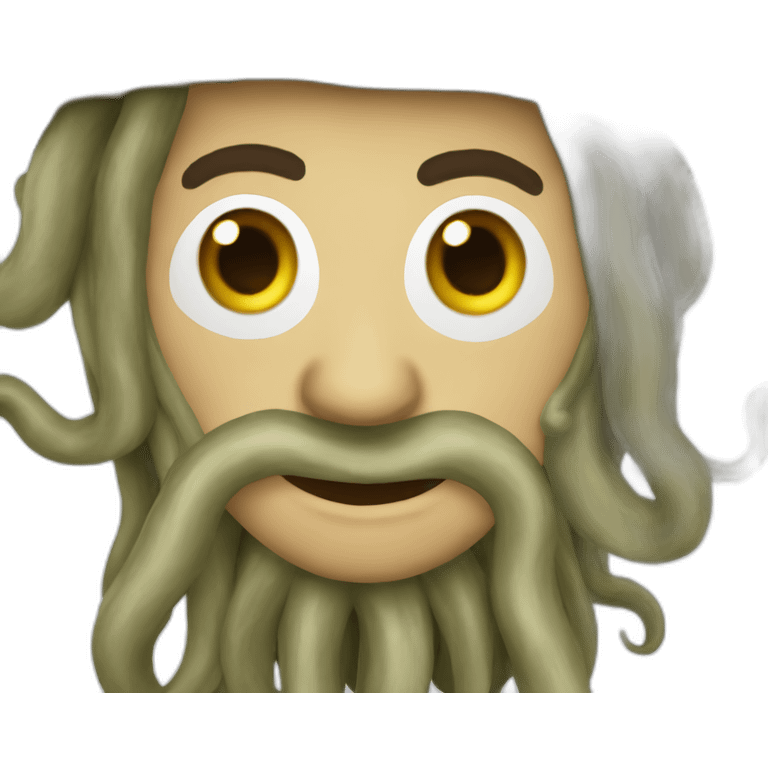 Davy Jones with tentacles emoji