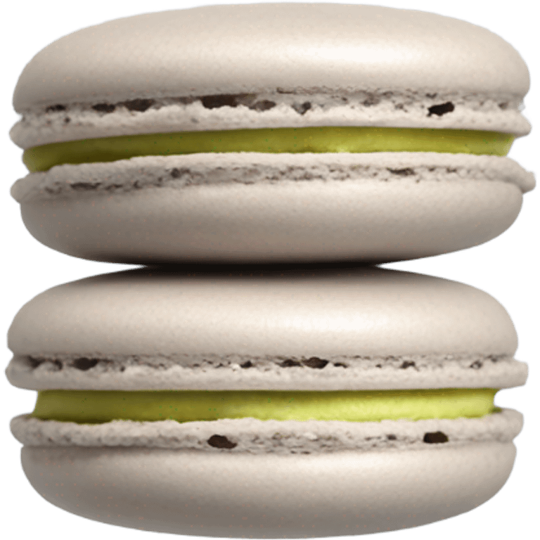 Light grey macaron emoji