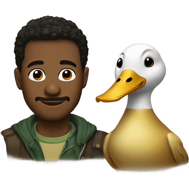 martin and duck emoji