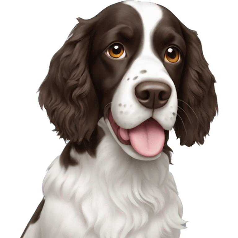 English springer spaniel emoji