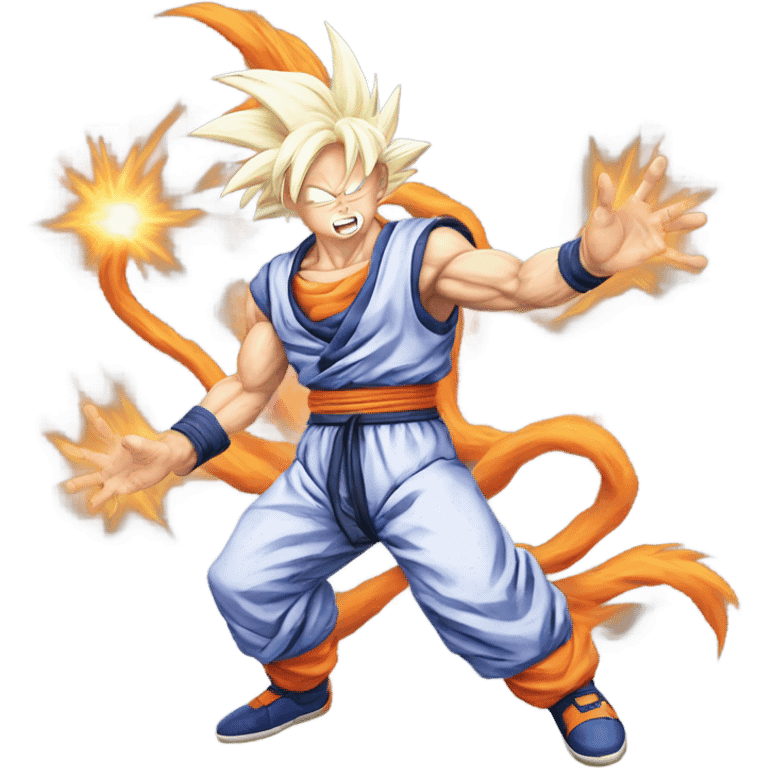 Ultra instinct goku but cat emoji