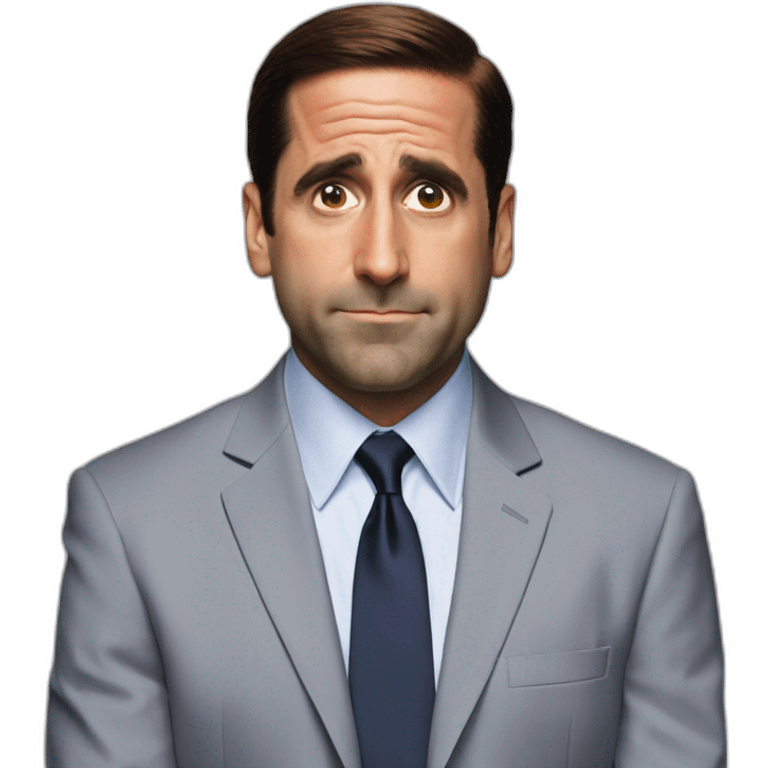 photo real Michael scott emoji