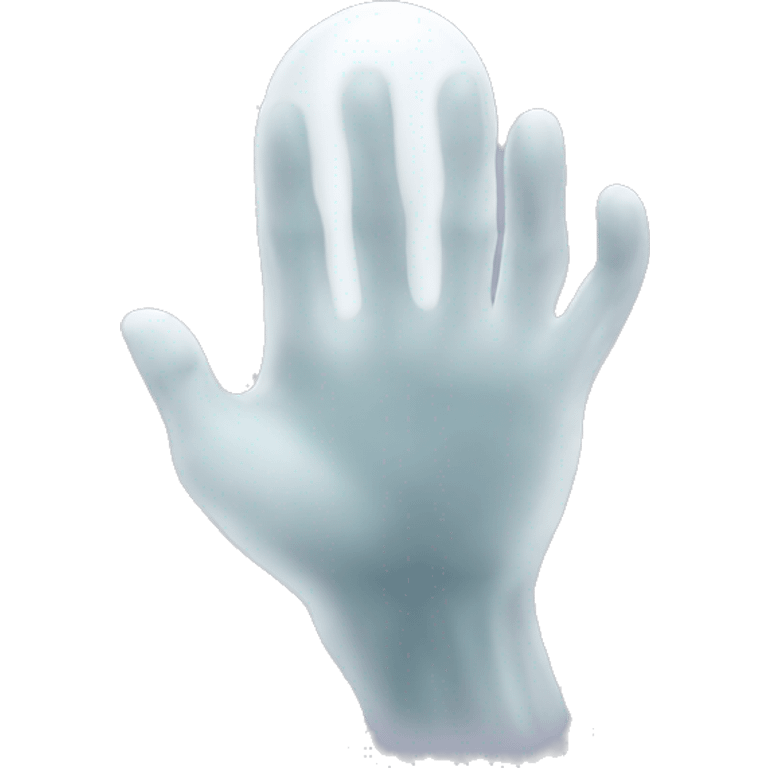 ghost hands emoji