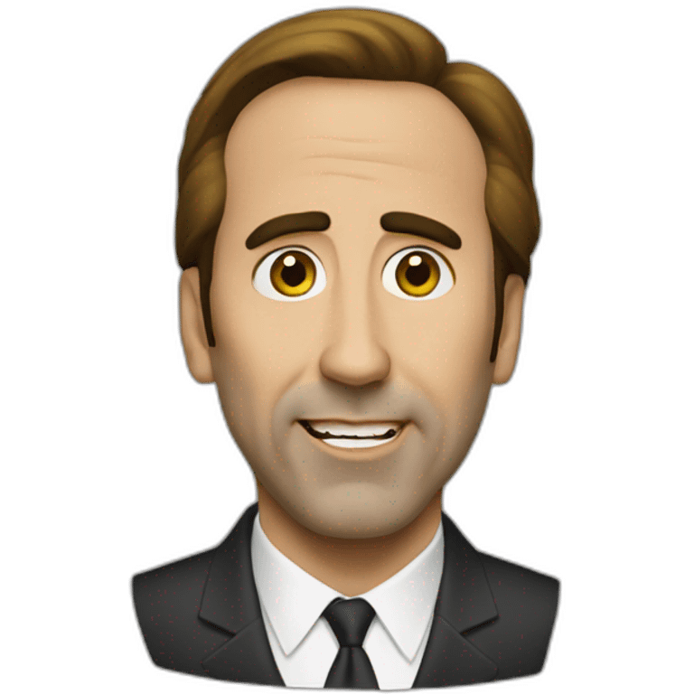 nicholas cage crazy emoji