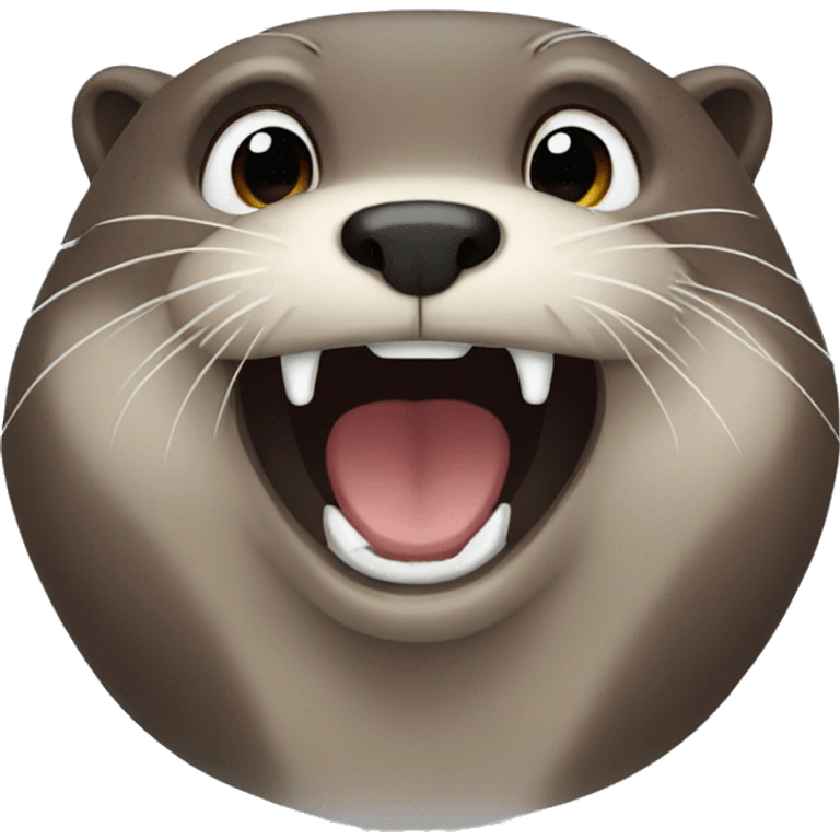 Otter cry emoji