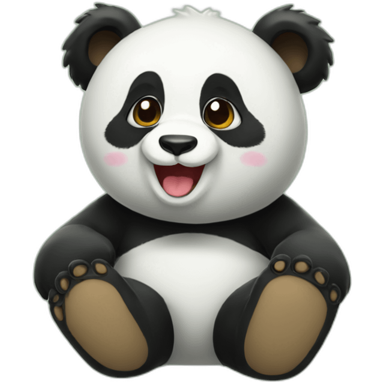 happy panda day emoji