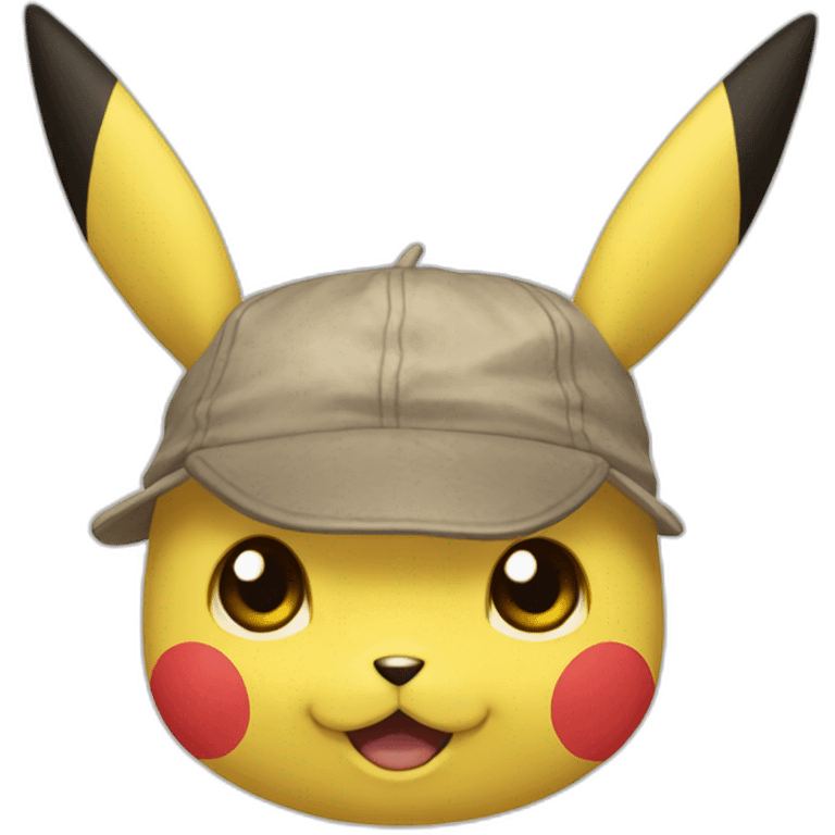 head pikachu emoji