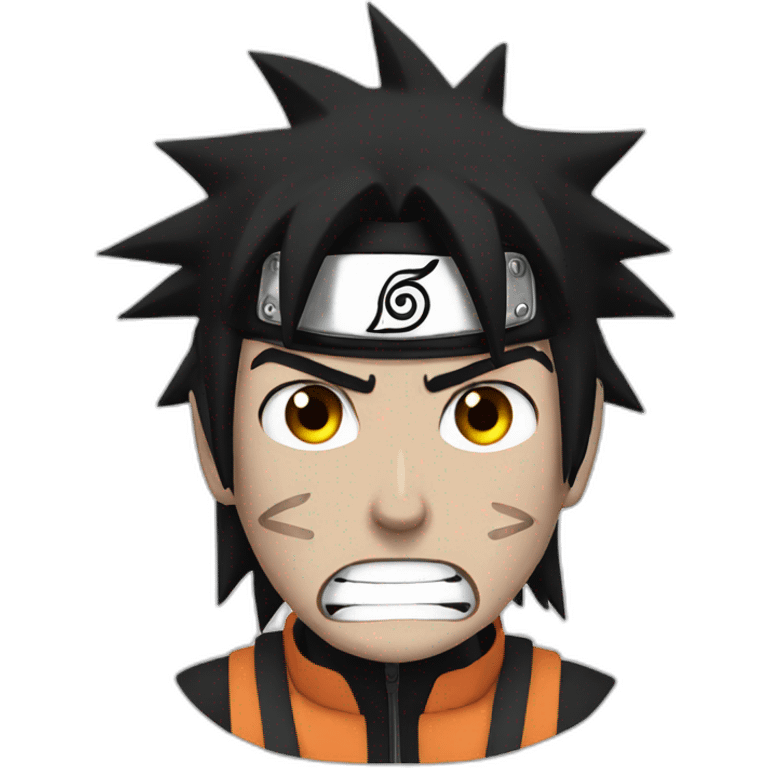 Naruto rage emoji