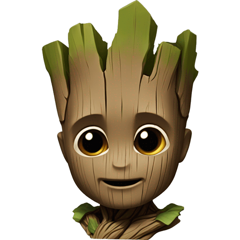 Baby groot head only  emoji