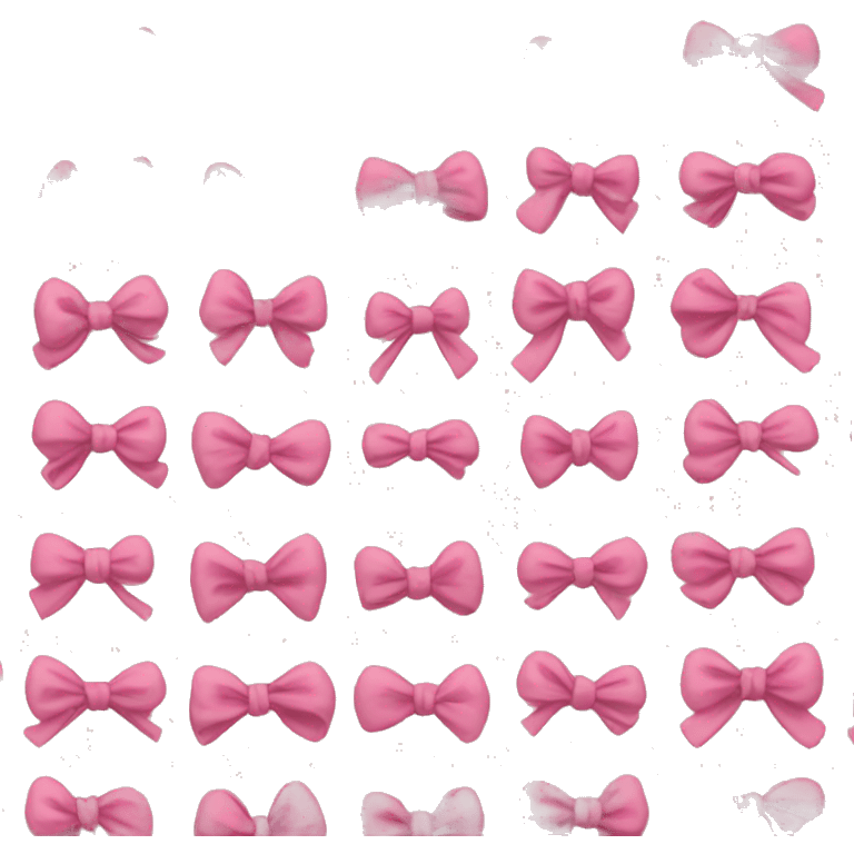 bow aesthetic emoji