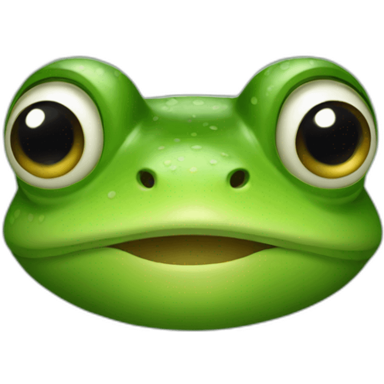 frog face emoji