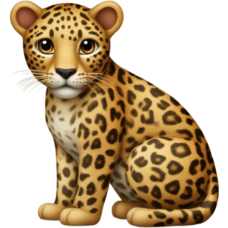 Leopard with ‘Tier 1 Audits’ on it  emoji