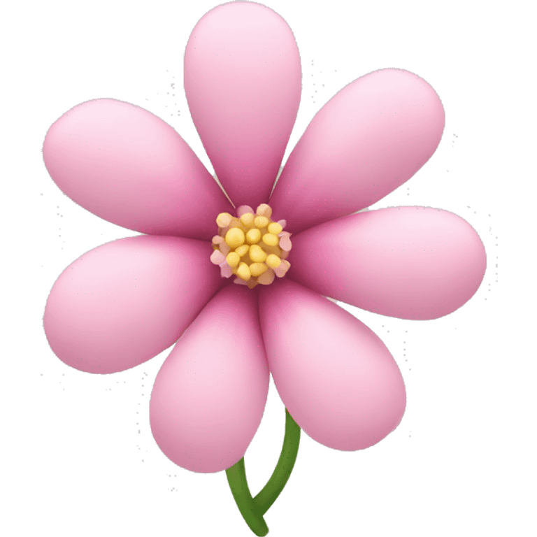 A light pink flower  emoji