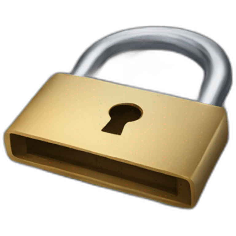 lock next to a mac computer emoji