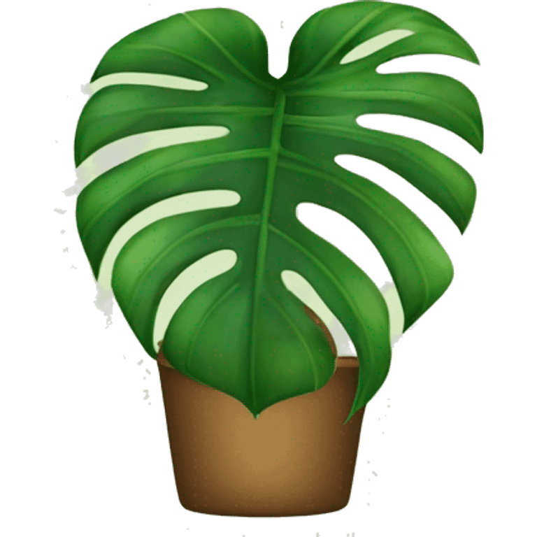 Monstera deliciosa  emoji