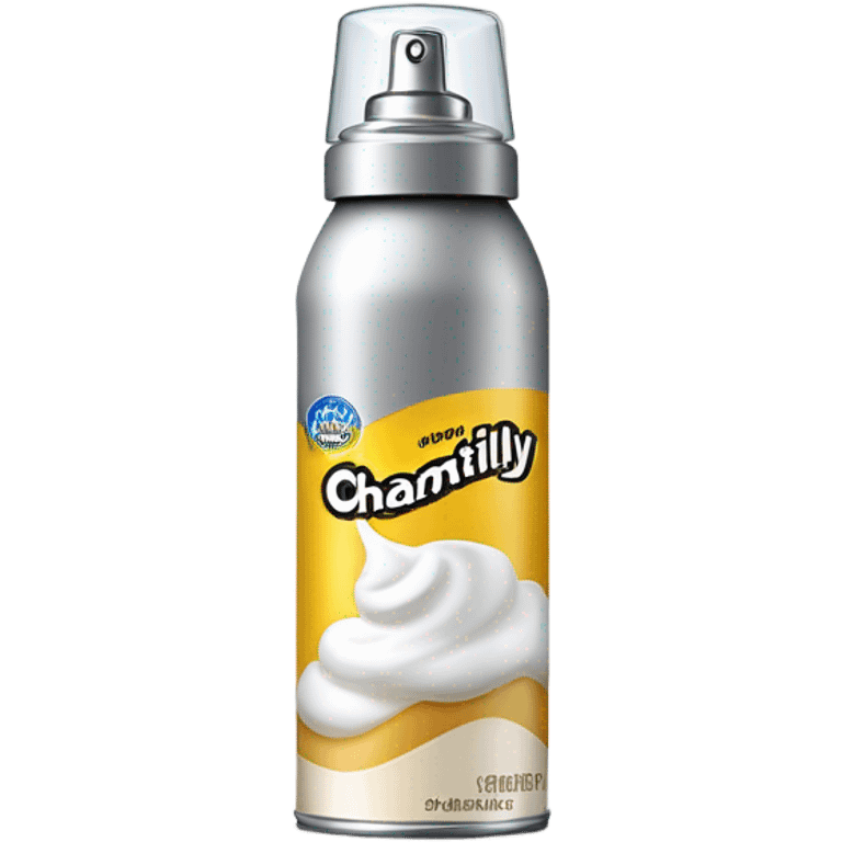 chantilly cream spray emoji