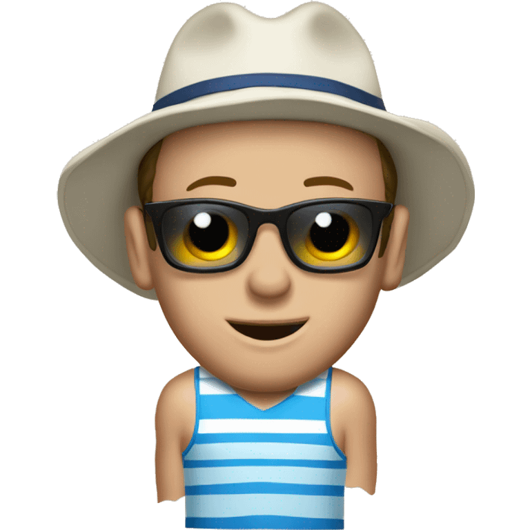 Jonathan Toews beach bum  emoji