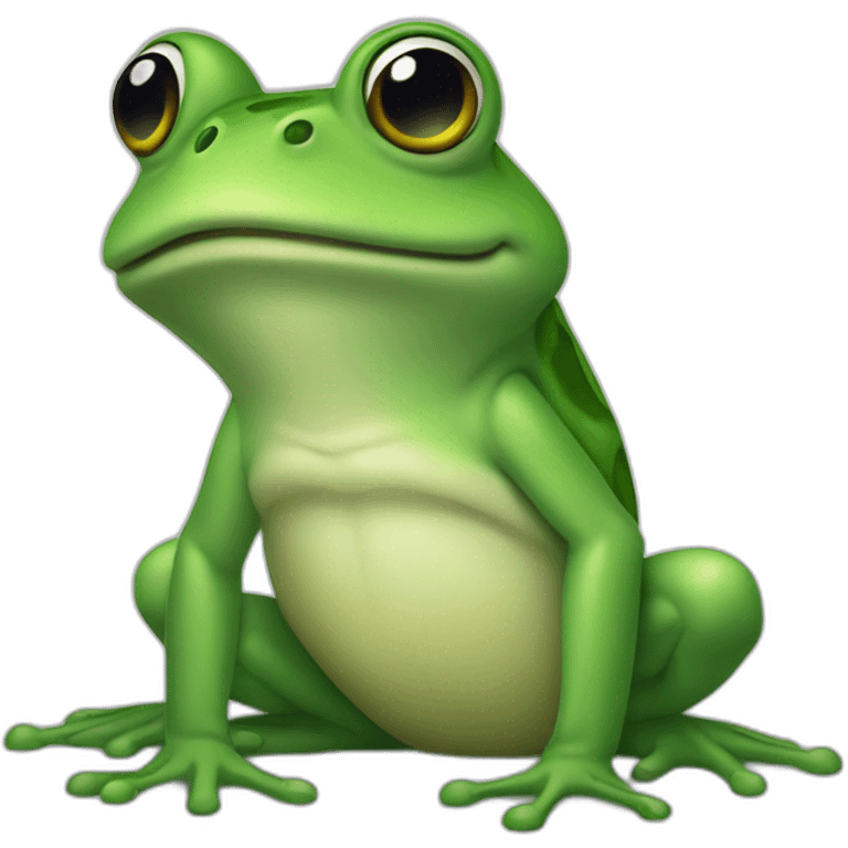 Grenouille étonné emoji