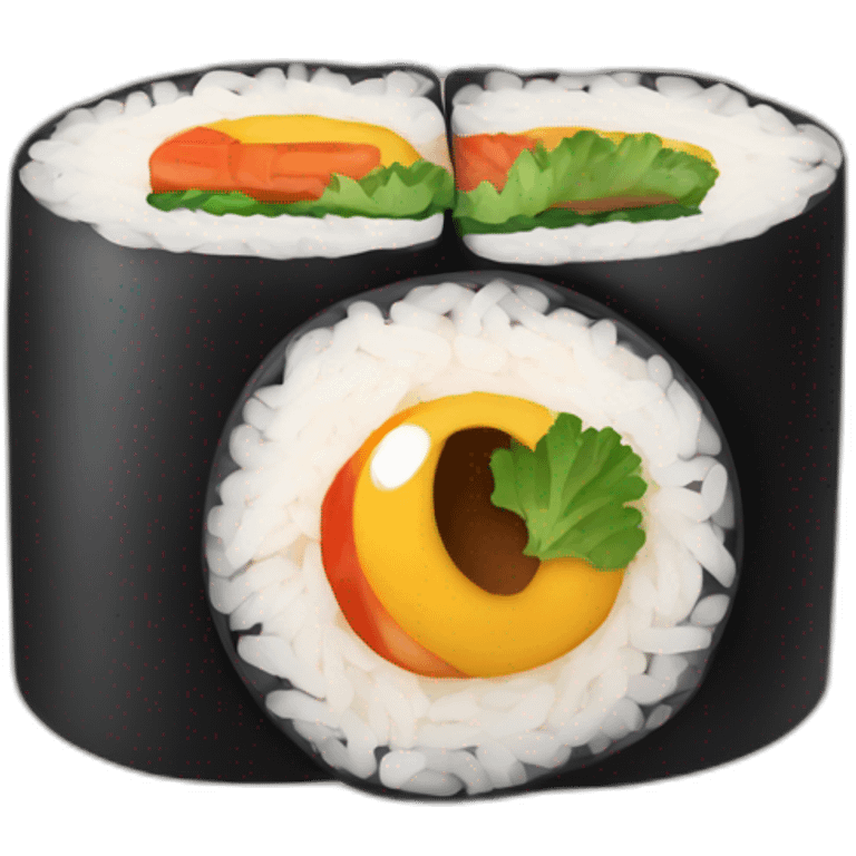 gimbap emoji