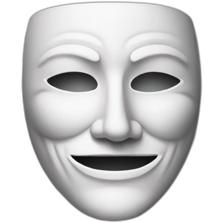 Anonymous mask emoji