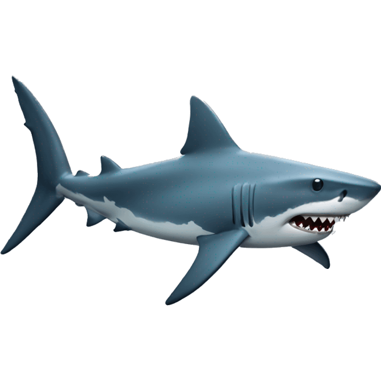 shark with lowphat emoji