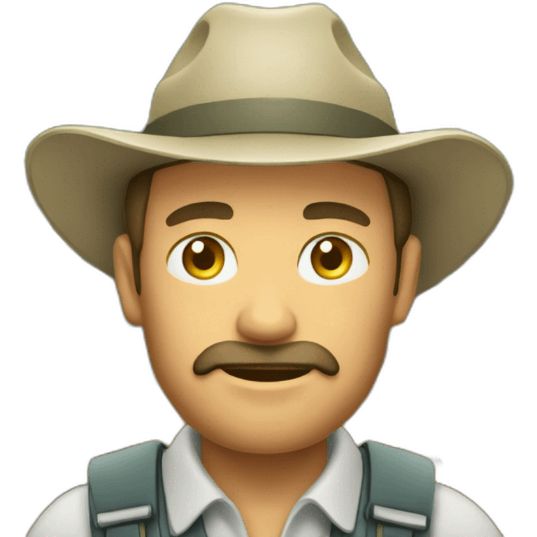 a farmer in there feild emoji