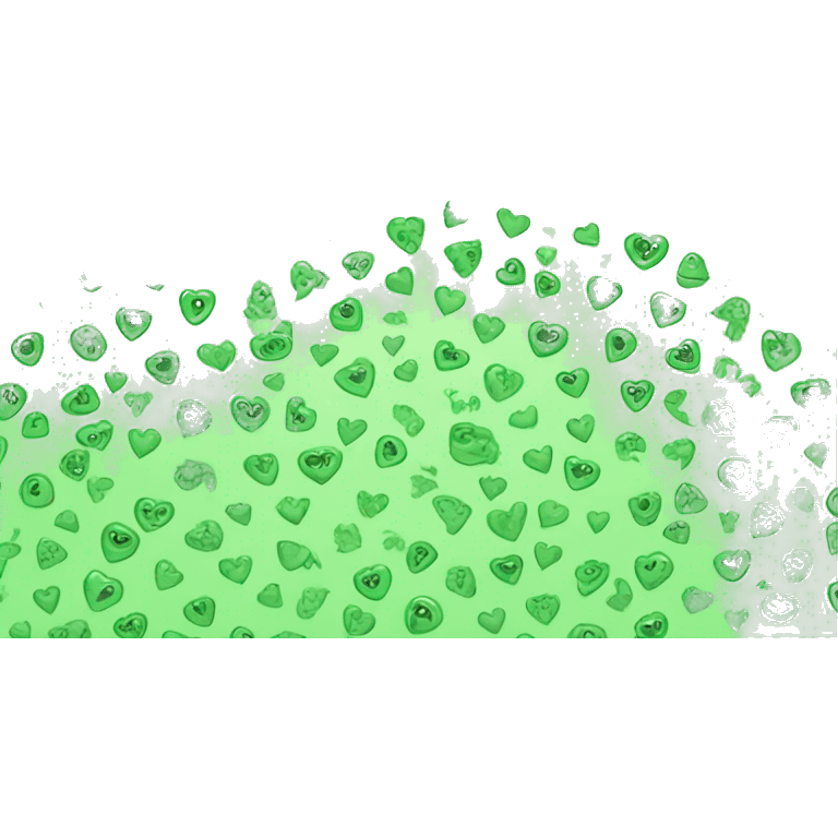 Light green heart emoji