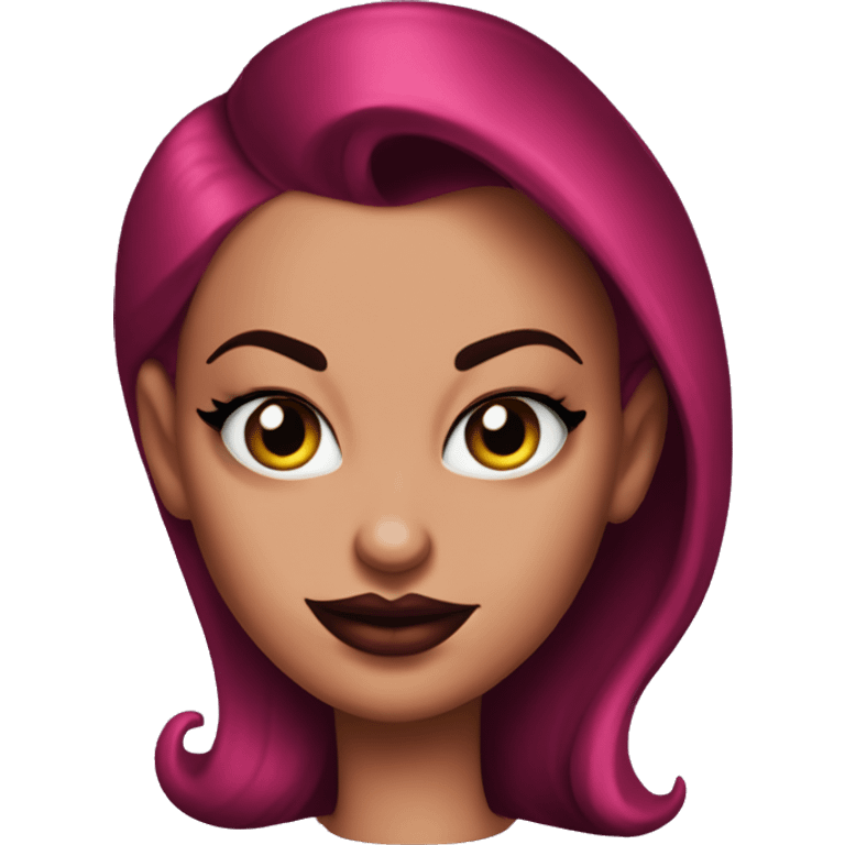 demonia con estilo jessica rabbit emoji