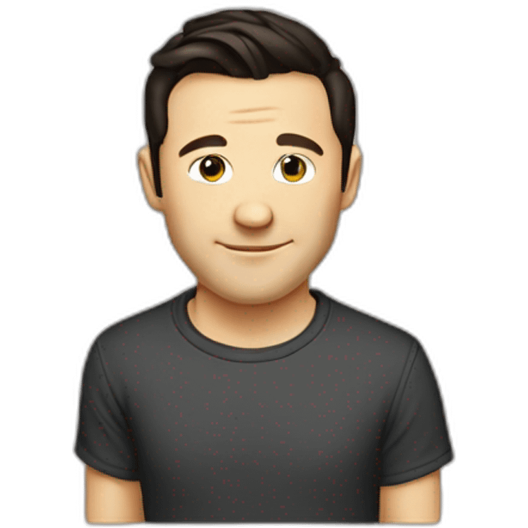 Joseph Gordon levitt t-shirt emoji