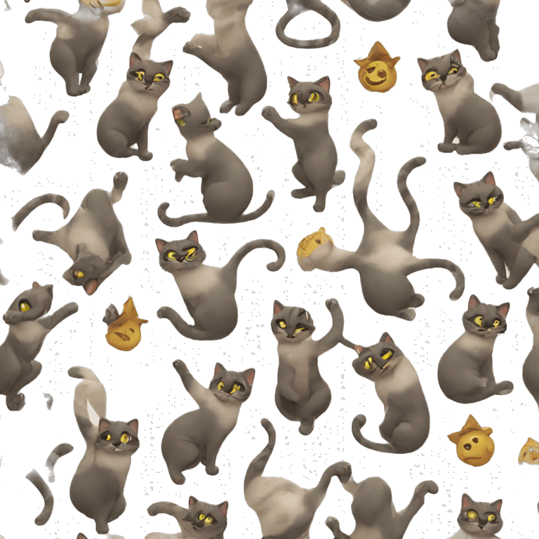 cat dance emoji