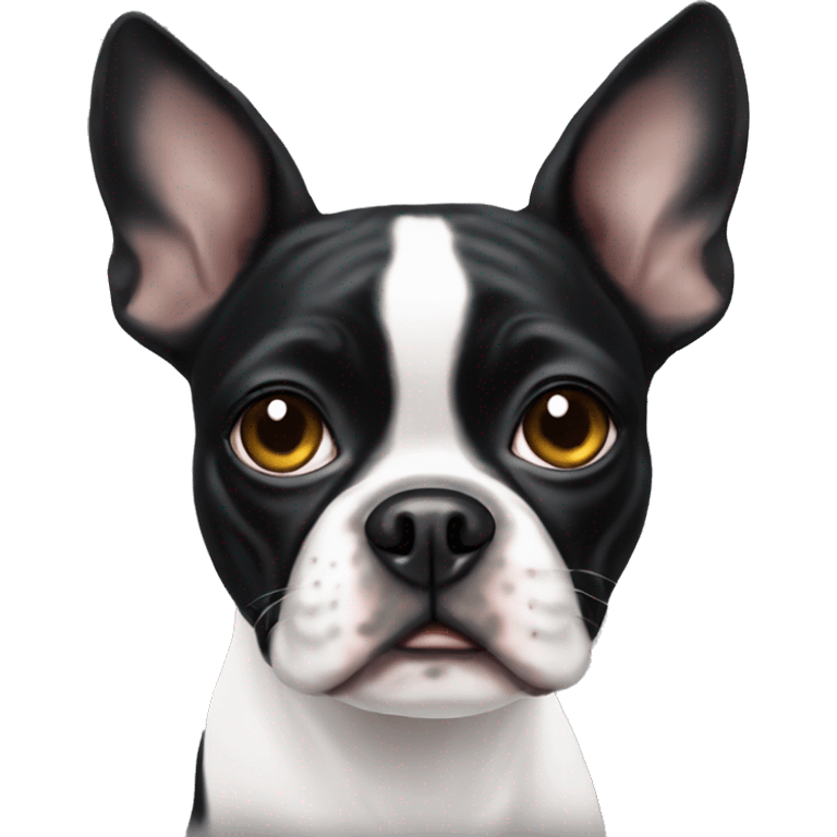 Boston Terrier Makeup emoji