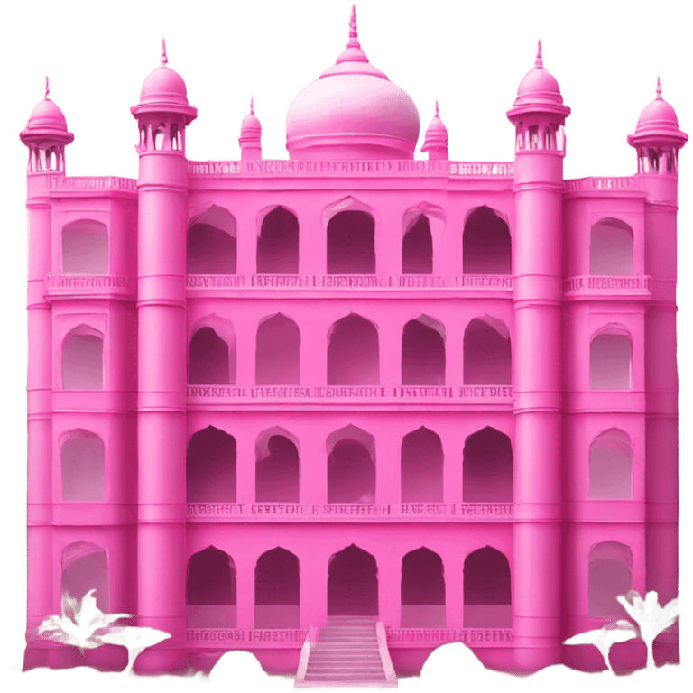 Pink palace Bangladesh emoji