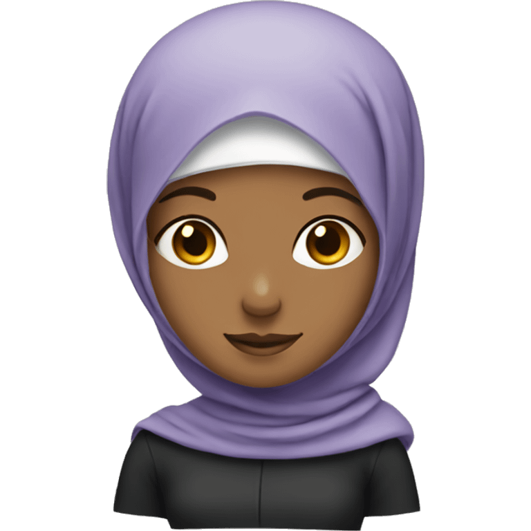 girl with hijab emoji