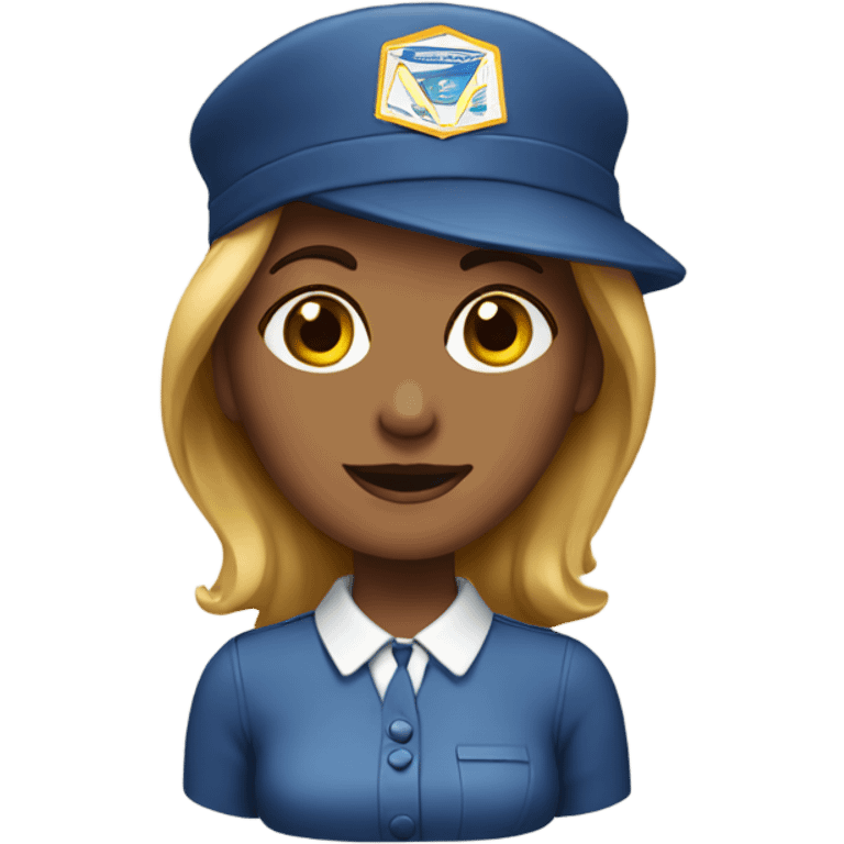 Postal lady  emoji