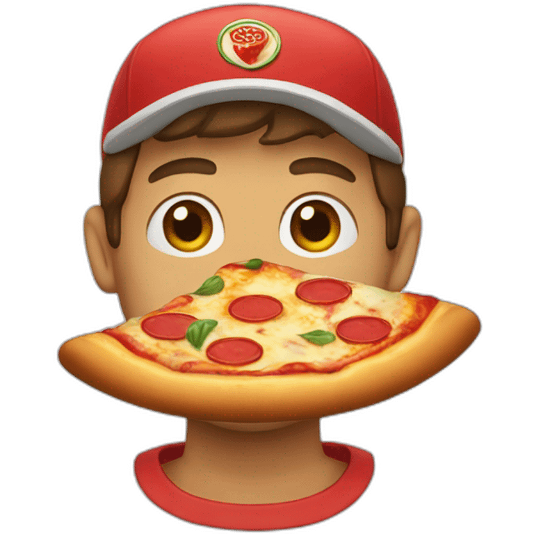 Pizza man emoji