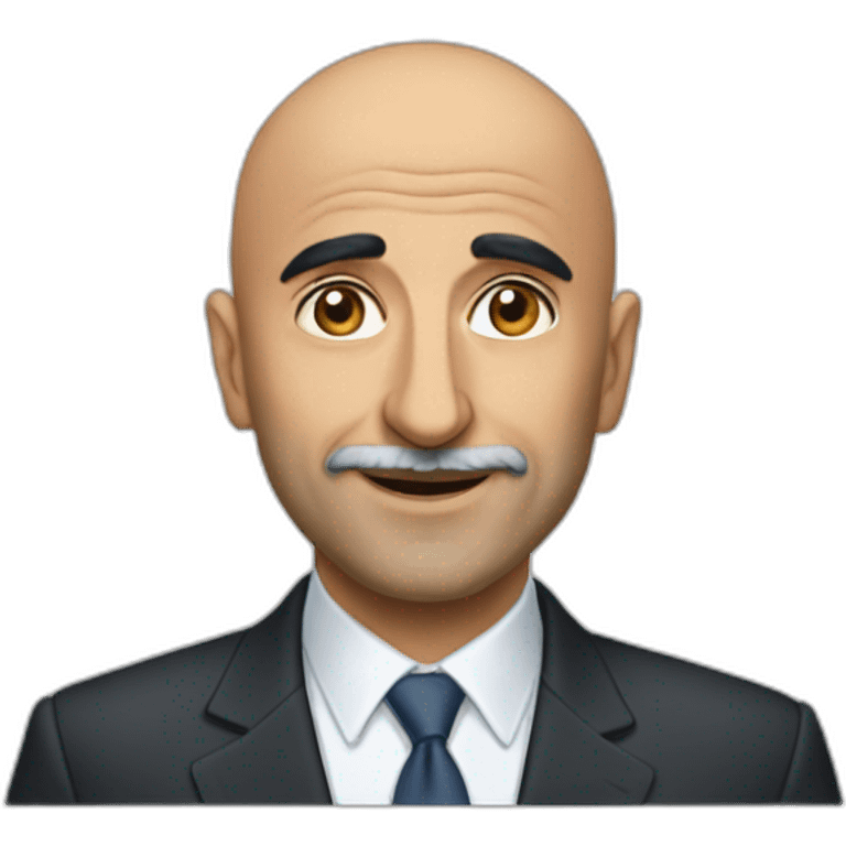 walid jumblat bald emoji