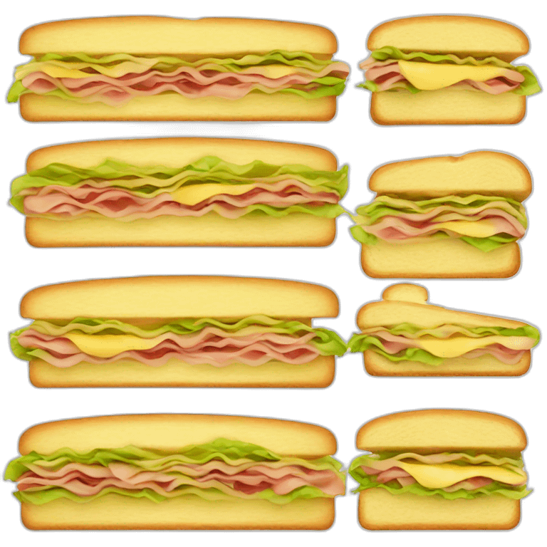 Sandwich mixto emoji