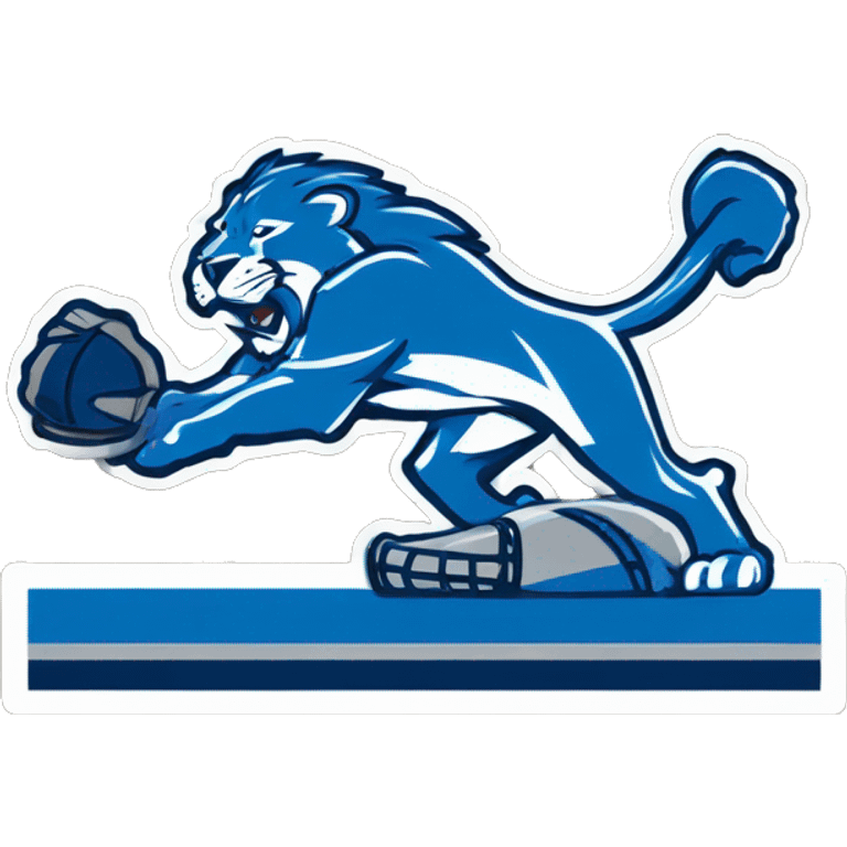 Detroit lions emoji