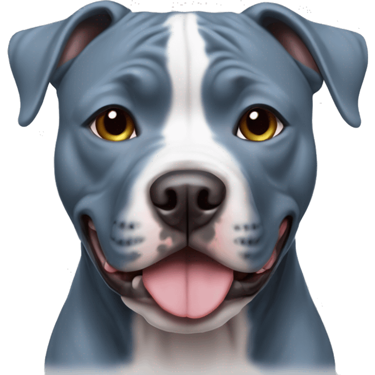 Blue American Staffordshire Terrier emoji