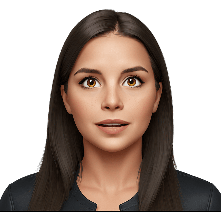 realistic portrait of girl emoji