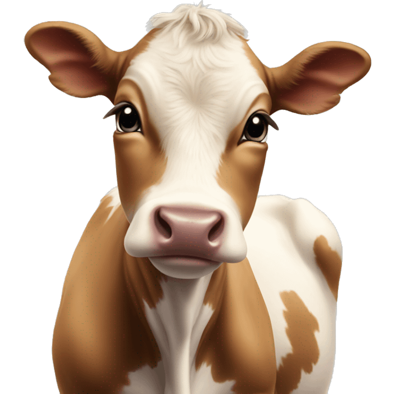 baby cow emoji