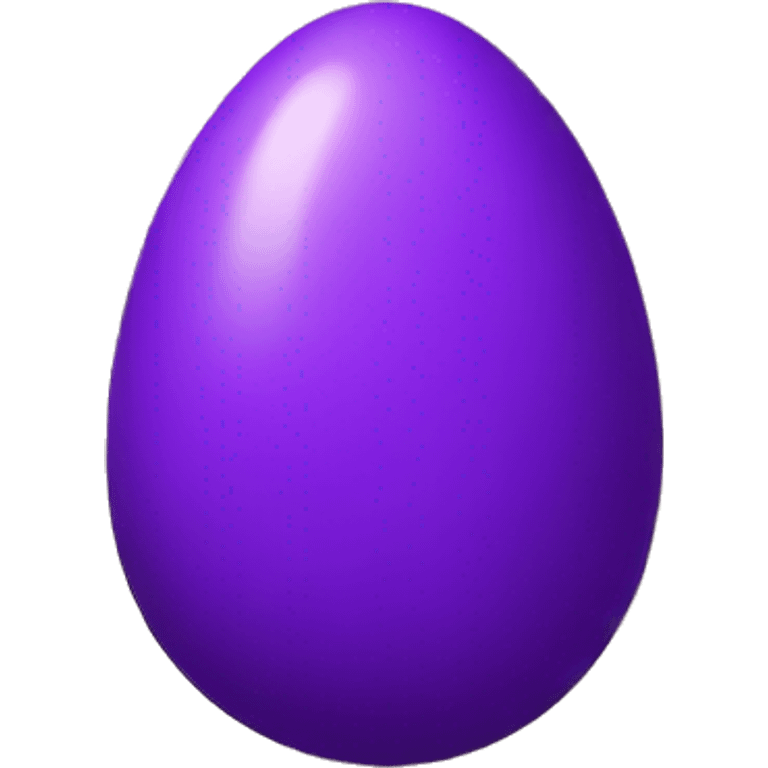 purple egg emoji